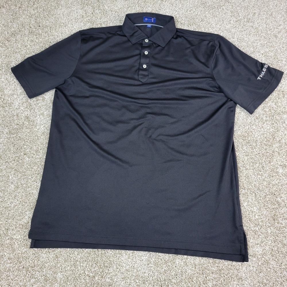 Stitch Mens Large Solid Black Performance Stretch… - image 2